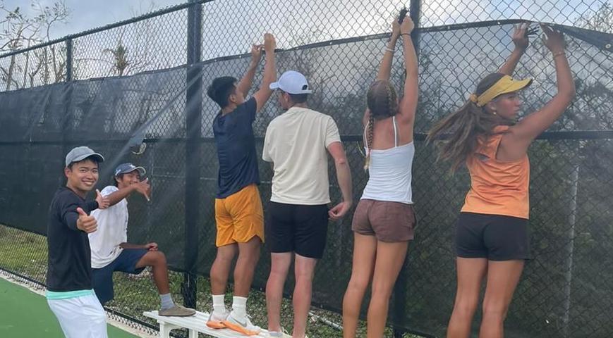 Volunteerism effort allows tennis tournament to continue