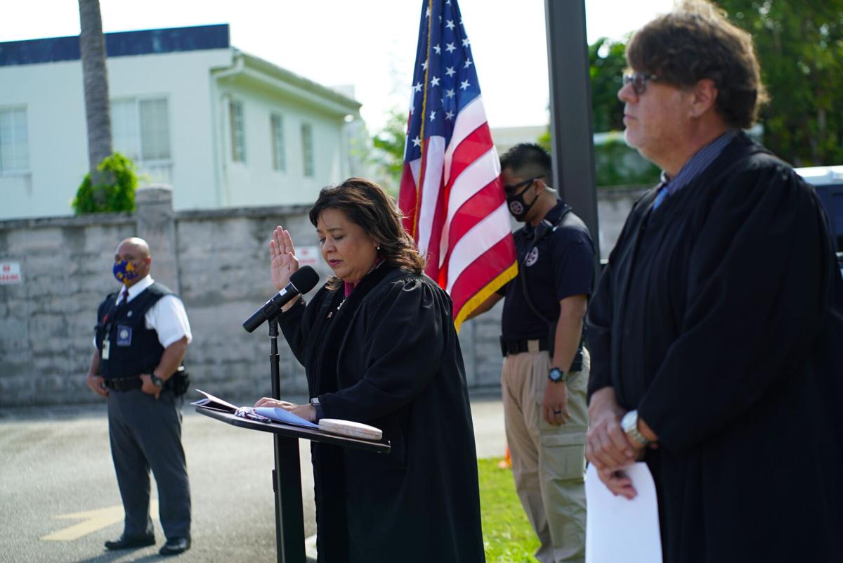 41 new US citizens on Guam take oath Guam News postguam com