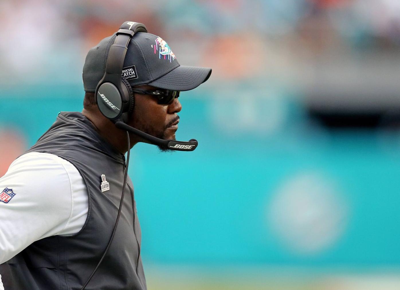 Former Dolphins coach Brian Flores files racial discrimination