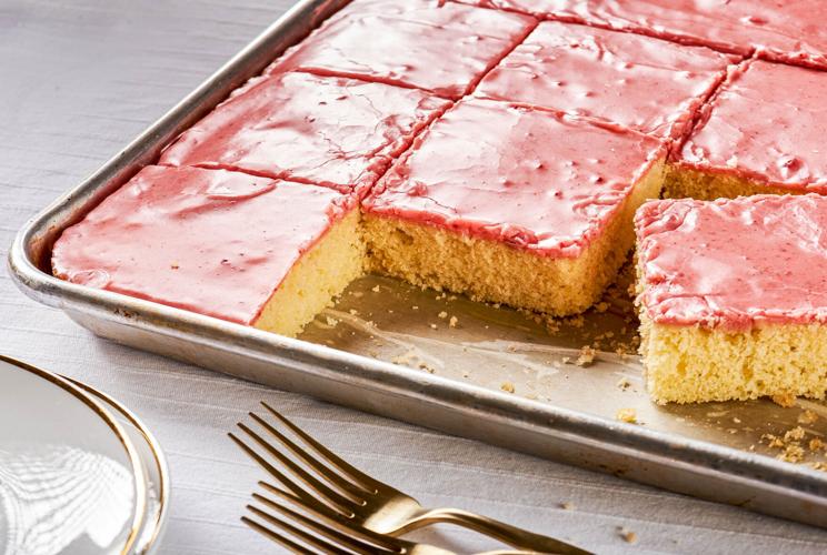 You'll love this one-bowl vanilla riff on the beloved Texas sheet cake