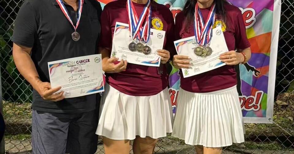 Annie Zhao wins triple pickleball gold in Saipan