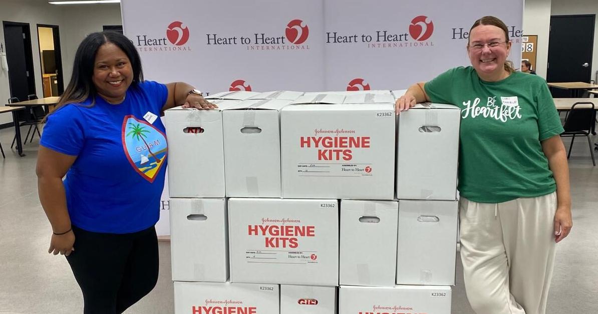 6,000 hygiene kits headed to families in need on Guam, Saipan and Chuuk