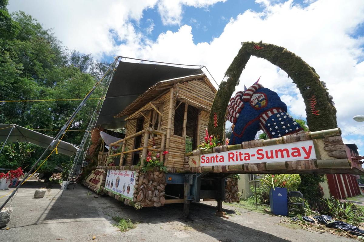 Santa Rita Leads Parade Float Winners Guam News Postguam Com