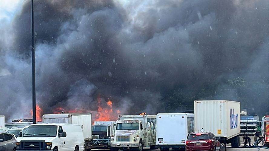 GFD responds to warehouse fire | Local News | postguam.com