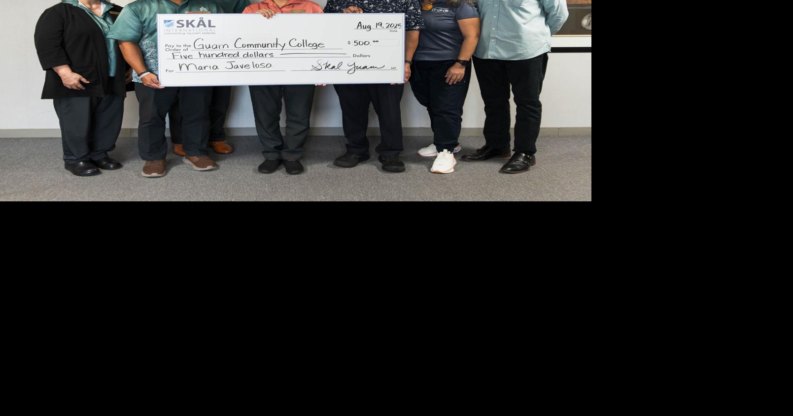 Skål Club of Guam awards scholarships to support Hotel Nikko employees’ professional development