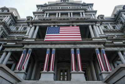 Trump administration agrees not to paint the Eisenhower building before