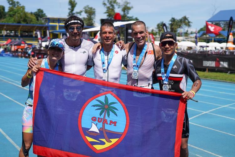 Carey, Kunimoto grab gold at Ironman 70.3 Puerto Princesa, Weymouth, Schils make podium, 5 others from Guam finish strong PIC 2