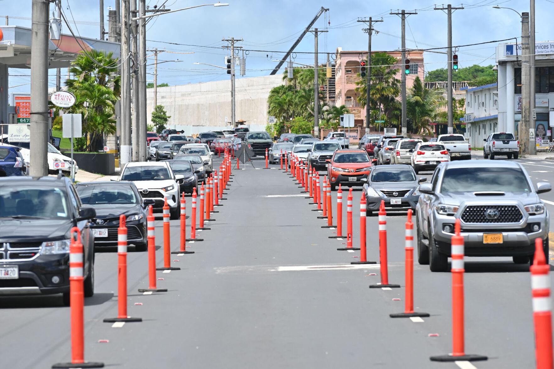 Work continues on Marine Corps Drive Guam News