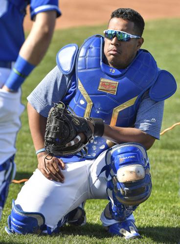 Gold Glove Winner and All-Star Catcher Salvador Perez to throw out