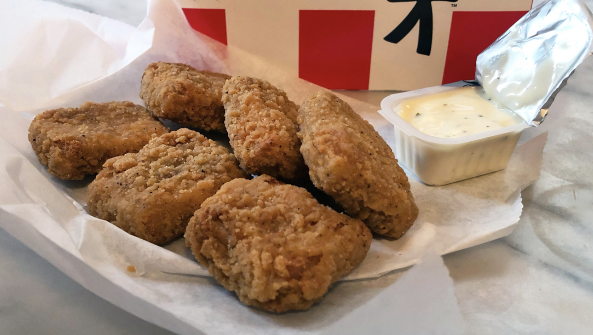KFC's new plant-based nuggets look and taste close to the real thing