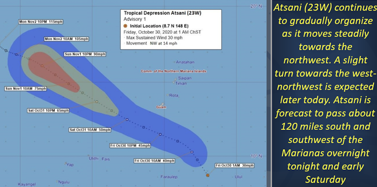 Guam under tropical storm watch | Guam News | postguam.com