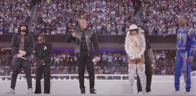 Dr. Dre delivered the Super Bowl halftime show rap music deserves