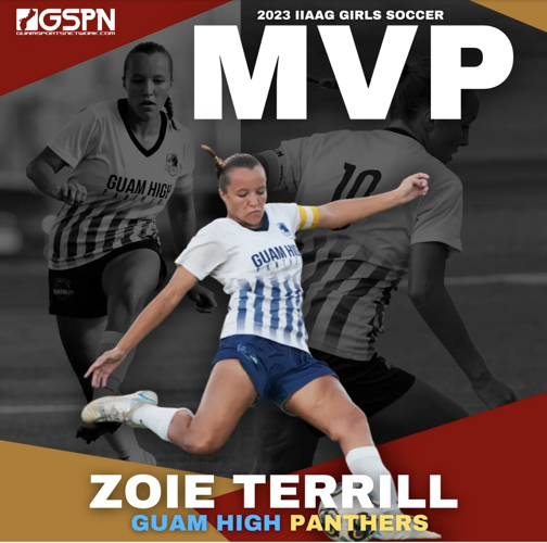 Guam High’s Zoie Terrill named league MVP to cap off championship season