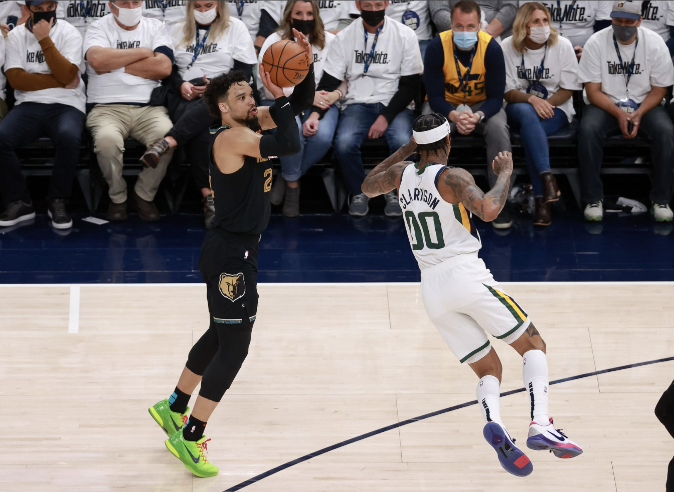 Dillon Brooks, Ja Morant carry Grizzlies to Game 1 upset over Utah - Memphis  Local, Sports, Business & Food News