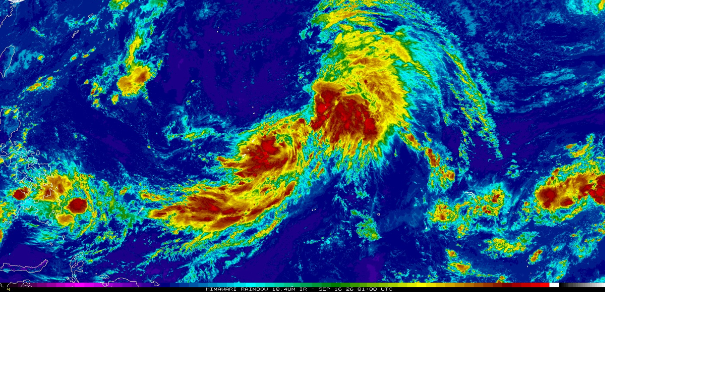 Tropical Depression 24W forms east of Marianas, is forecast to threaten ...