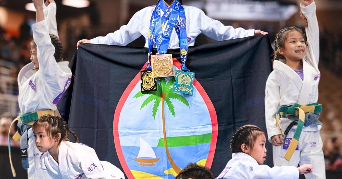 Guam-blooded Aria Salas 3-peats as Pan Kids champion