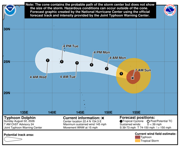 Dolphin remains distant, but dangerous surf reaches Guam | Local News ...