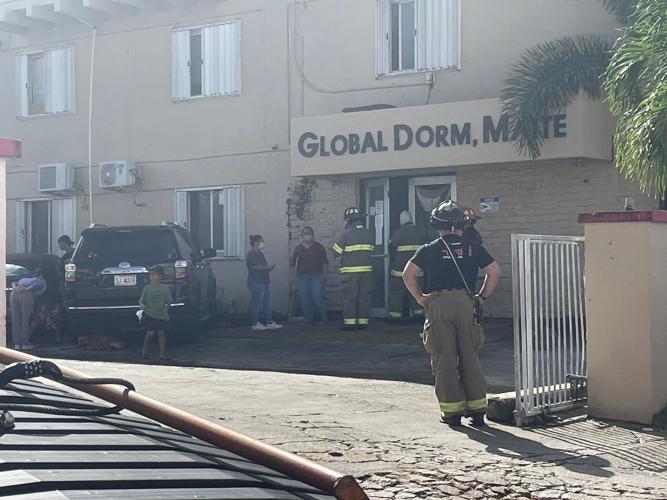 Fire forces evacuation at homeless shelter in Maite