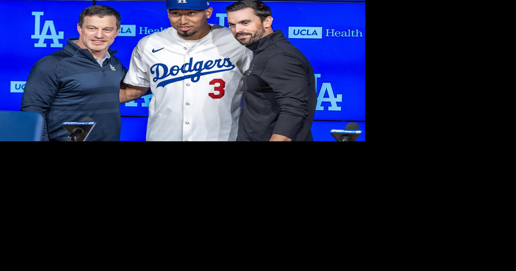 Edwin Díaz's magical trumpeter leaps to top of Dodgers' iconic walk-up ...