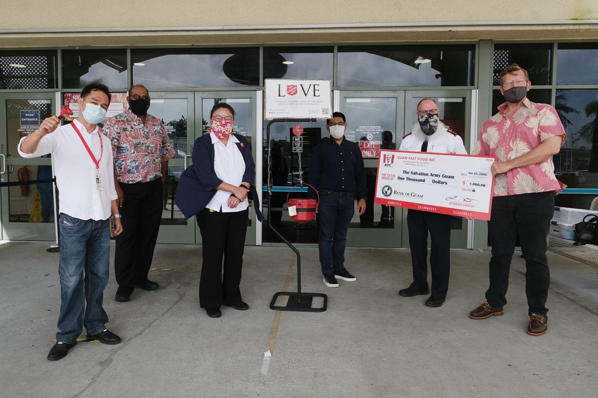 KFC donates to Salvation Army Red Kettle drive