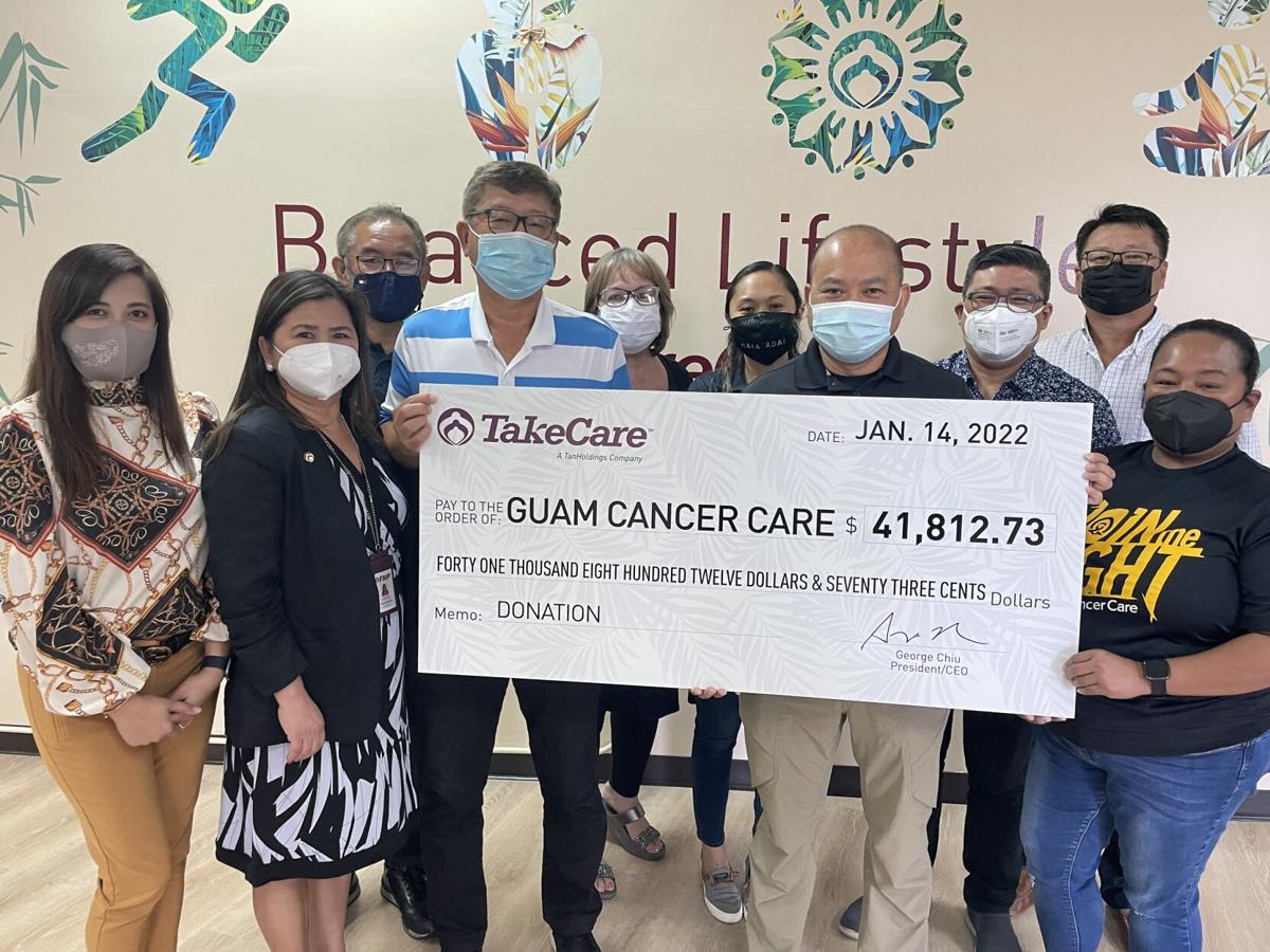 TakeCare donates to Guam Cancer Care