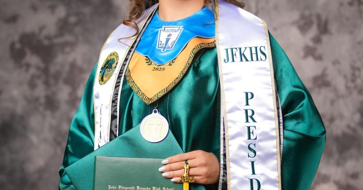 Shieh finalist and JFK student body President Dina Soriano was inspired to 'do better'