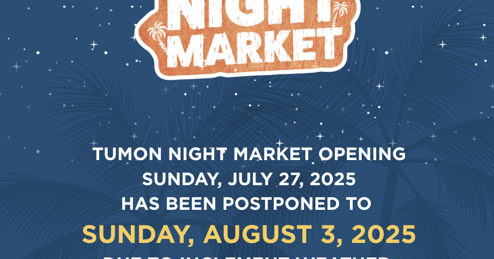 Tumon Night Market postponed