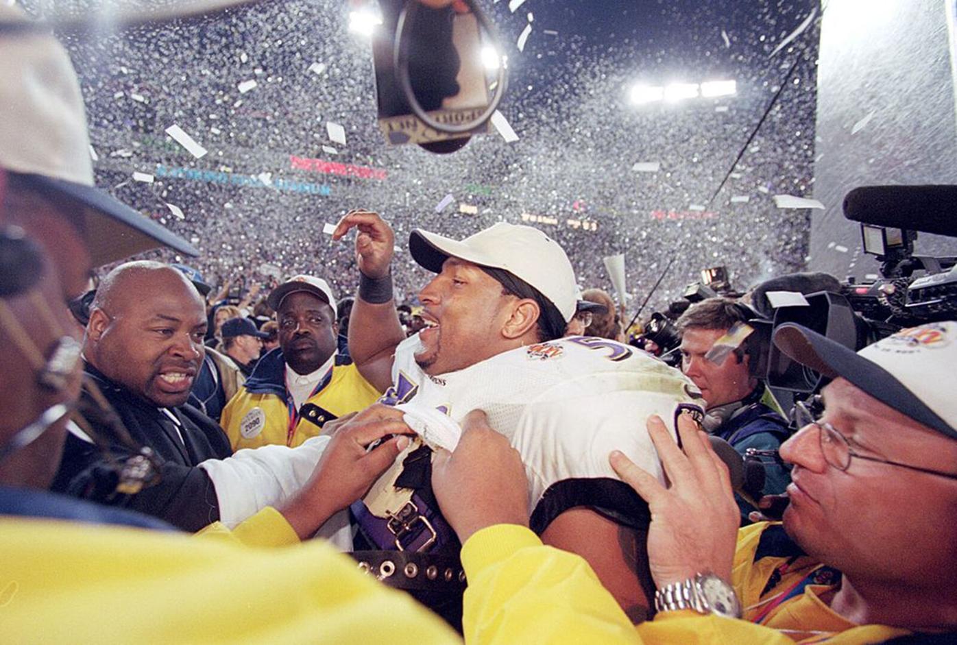 Right chemistry, sheer toughness led 2000 Ravens to Super Bowl title, National Sports