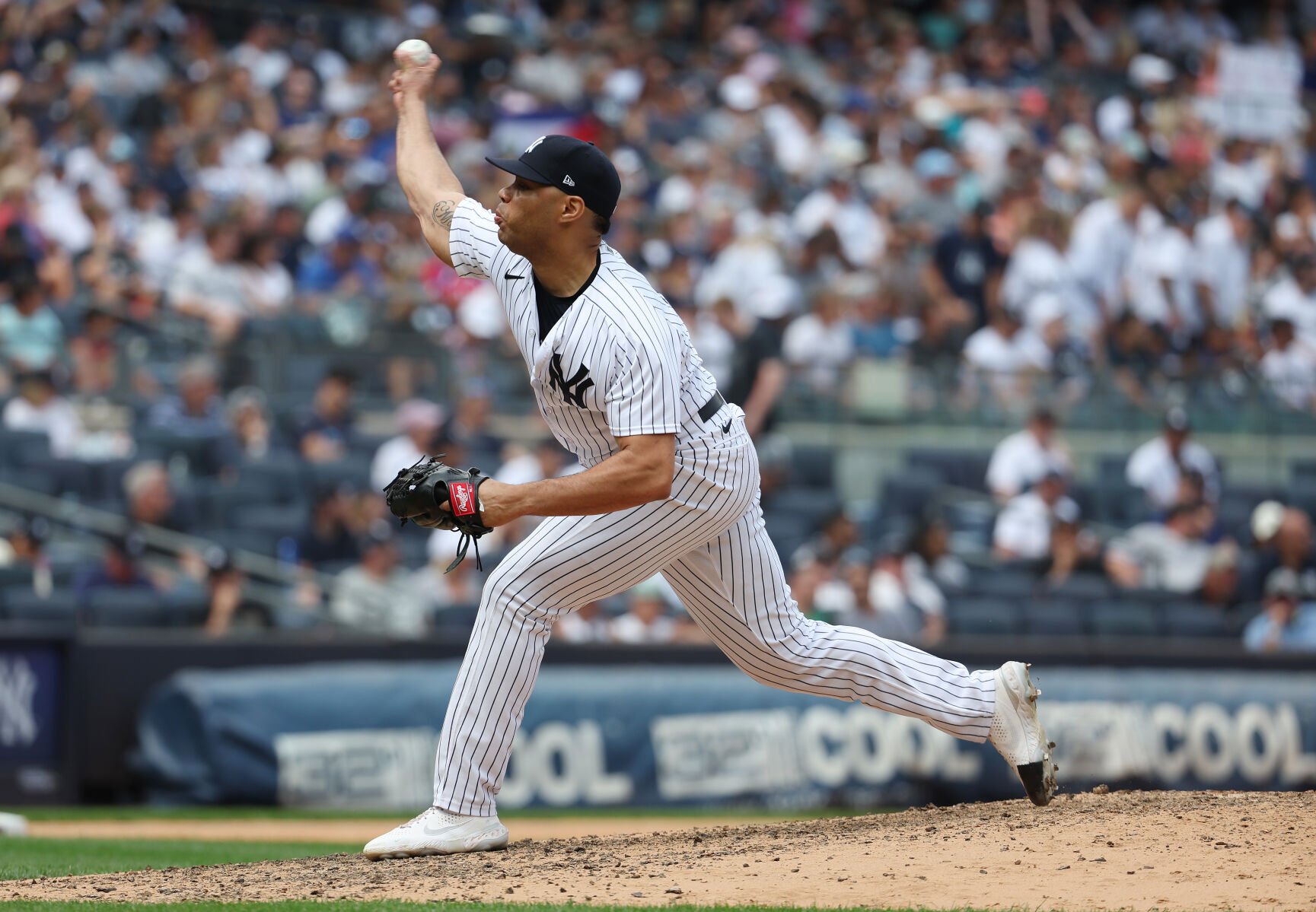 Yankees pitcher Cordero suspended for violating MLB's domestic