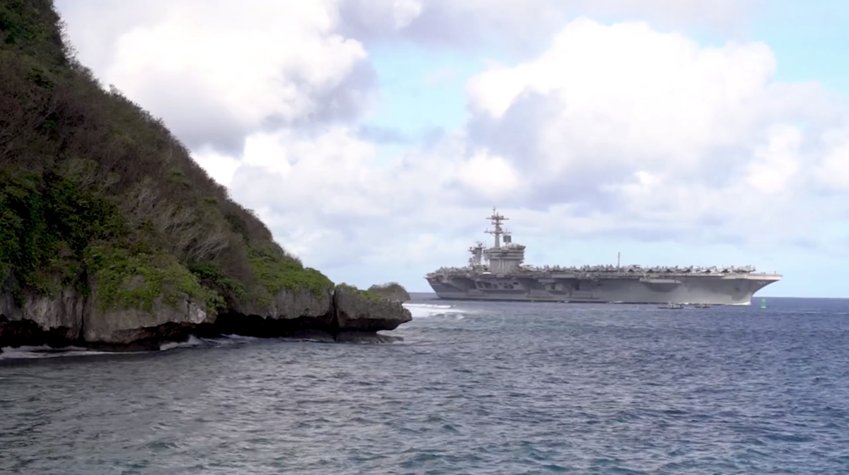 Admiral: Navy working to put Theodore Roosevelt sailors into Guam