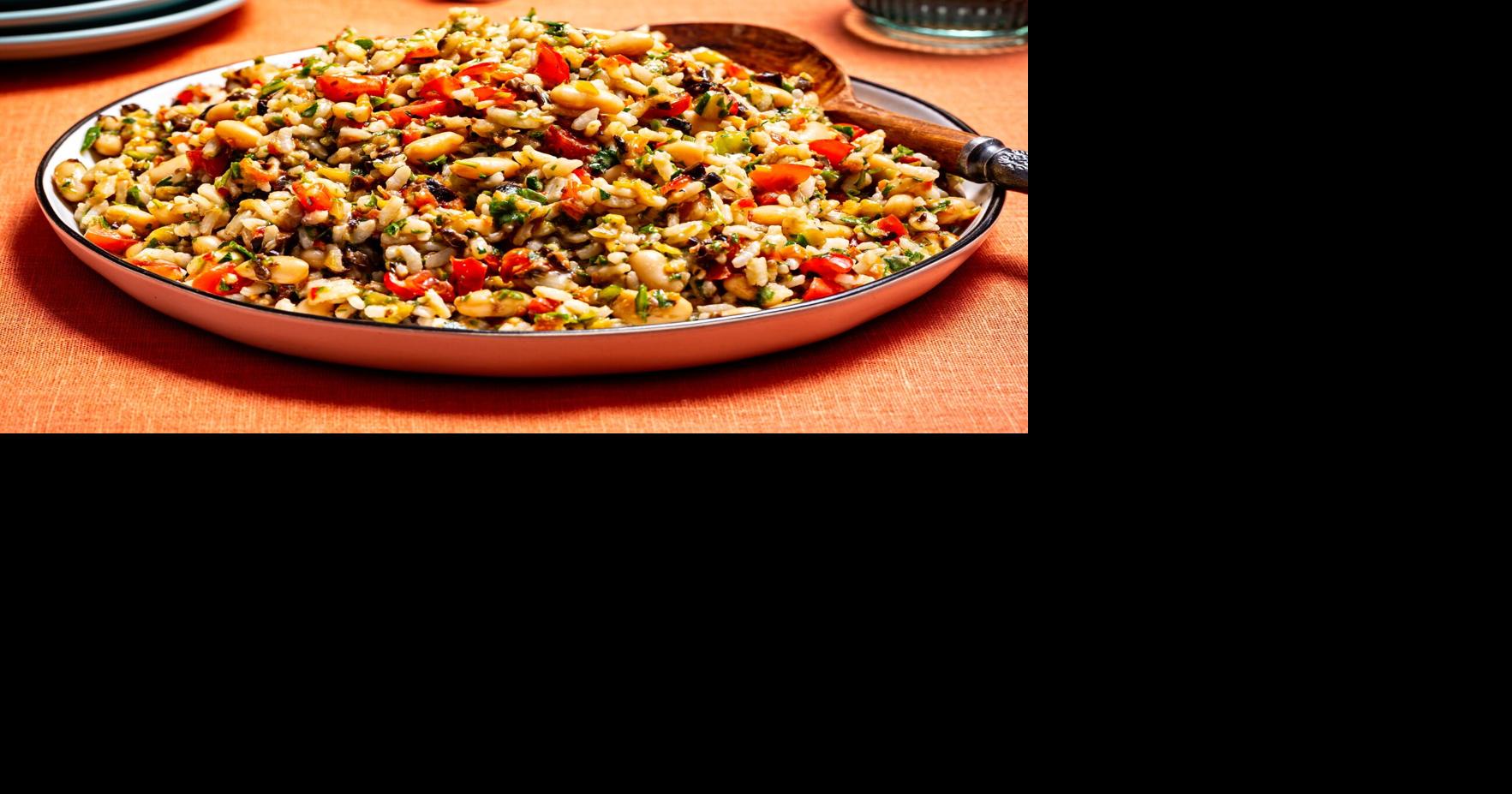 An Italian-inspired rice salad tweaks tradition for today’s busy cooks ...