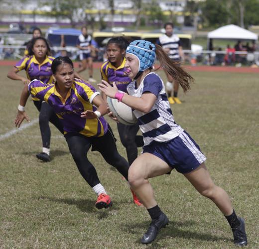 Royals 'dig deep' in girls championship rugby win PIC 1