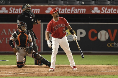 St Louis Cardinals Albert Pujols Stands Editorial Stock Photo - Stock Image