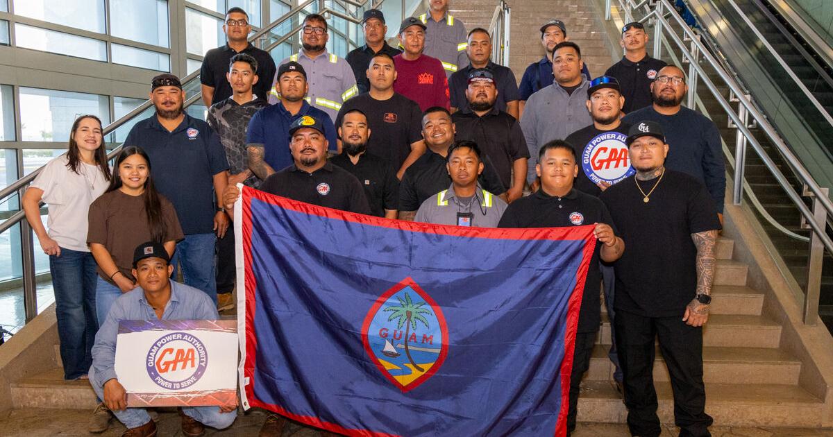1st wave of GPA restoration team in Saipan to help with Sinlaku recovery