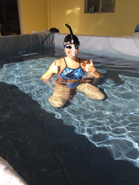 Manhoben swimmers continue to train for 2021 Olympics