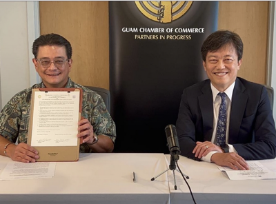Chamber signs agreement with Taipei trade association
