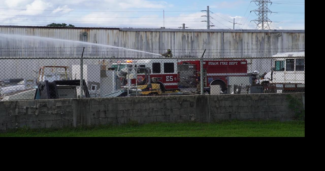 GFD on scene of fire behind General Services Agency | Local News ...