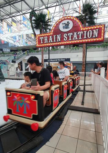 All aboard for Christmas fun at Micronesia Mall