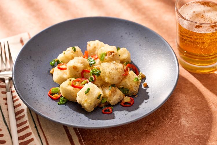 Yes, you can fry soft tofu - and give it the salt-and-pepper treatment