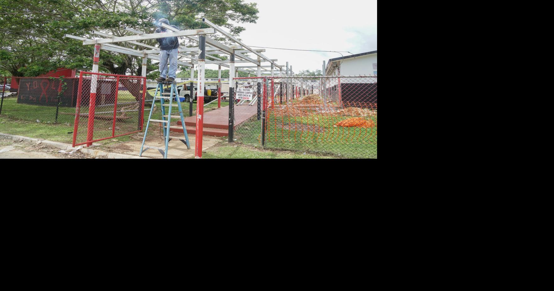 School canopy replacements to be completed in September Guam News