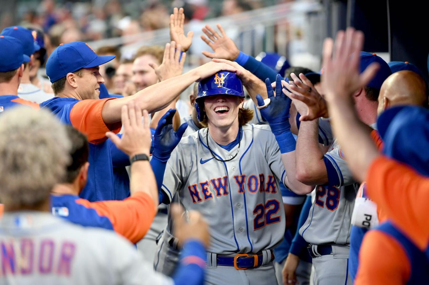 Mets' Brett Baty smacks homer in first major league at-bat
