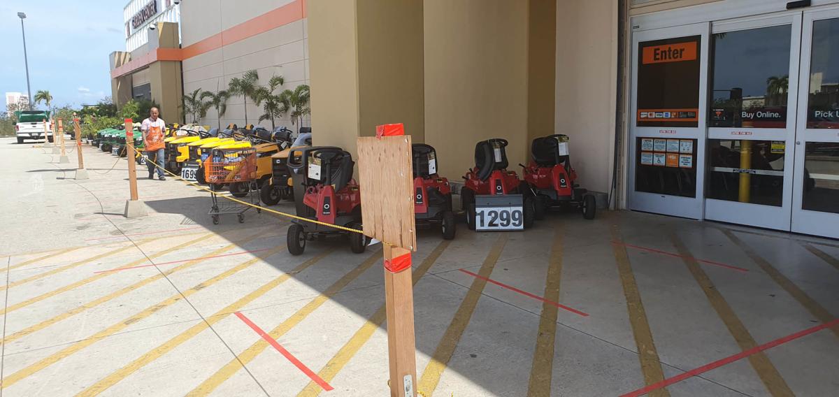 Home Depot limiting customers to 130 at a time