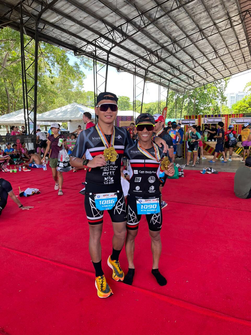 Guam triathletes thrive survive 2023 Alveo Ironman 70.3 Davao