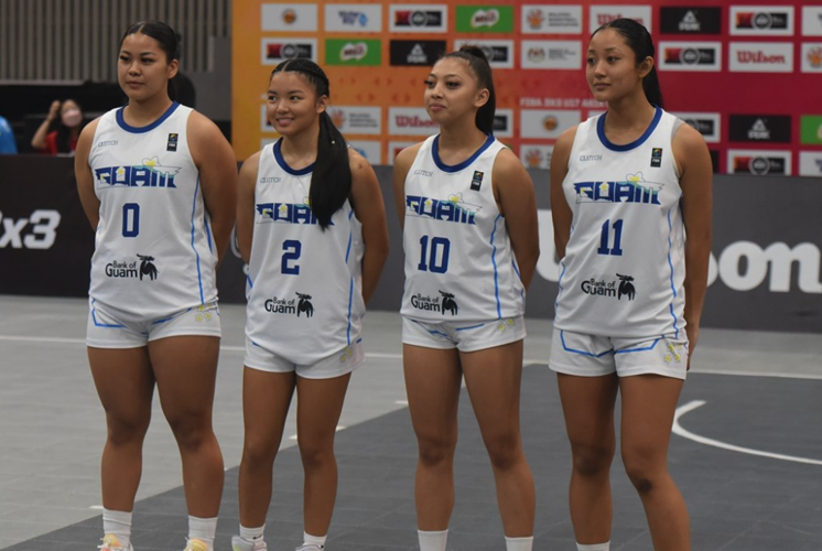 Guam girls beat Samoa in FIBA 3X3 U17 Asia Cup 2022, eliminated after losses to Singapore and Jordan