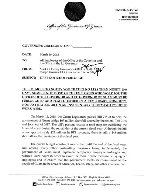 Furlough notice to employees template Furlough notice to employees template