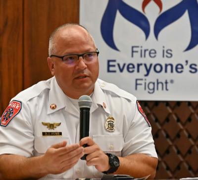 Stone resigns as chief of fire department