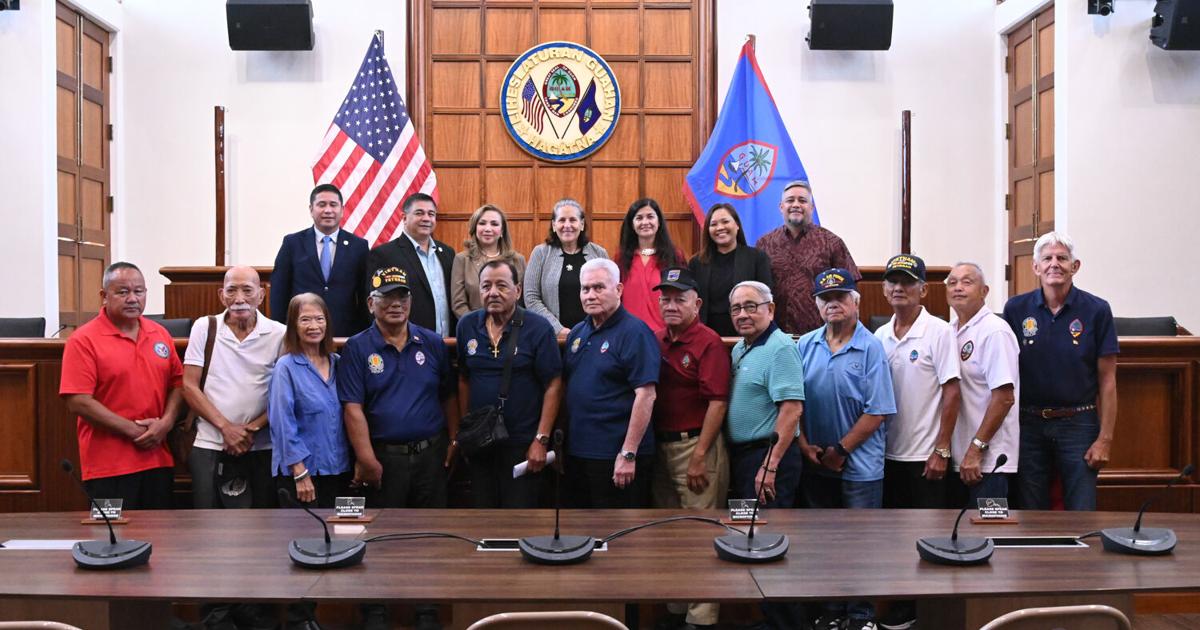 Bill to provide free special vehicle license plates for Guam veterans