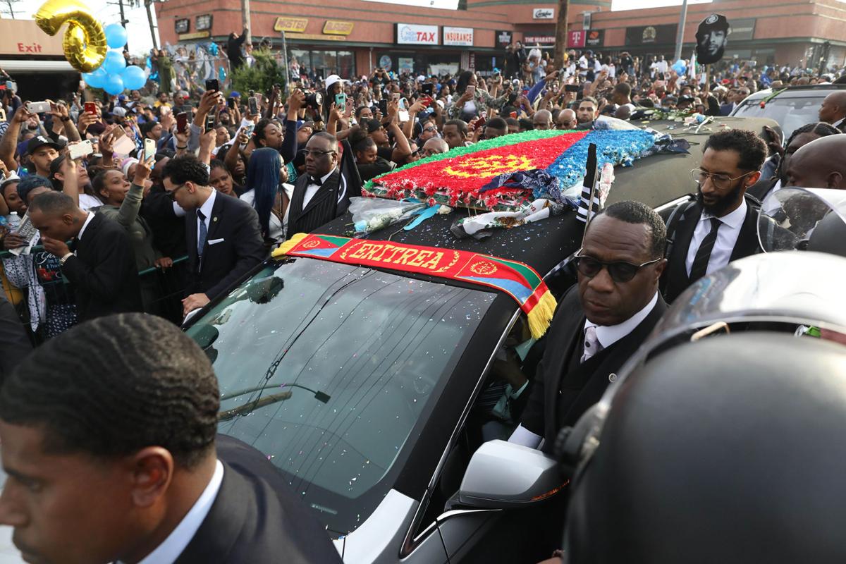Thousands Bid Farewell To Nipsey Hussle Whose Music And Activism Had Global Reach Guam News Postguam Com