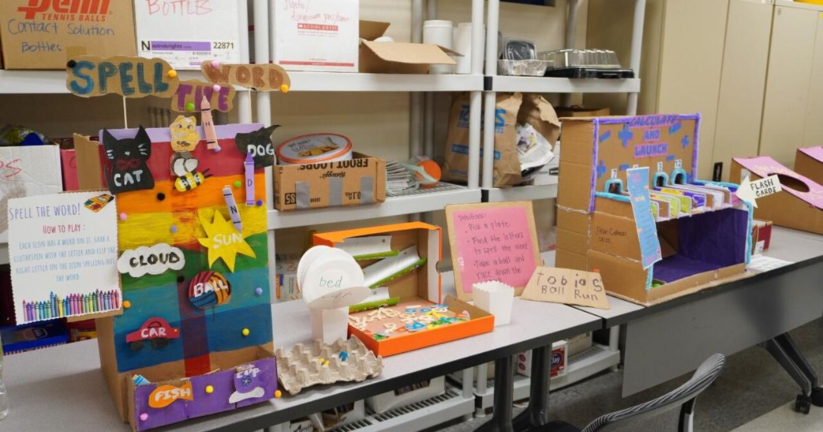 Students Cardboard GCC's cardboard challenge lets students think outside the box | Local ...