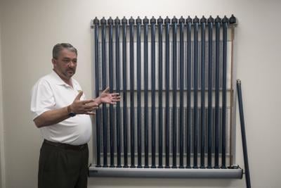 Solar thermal air heat exchange systems